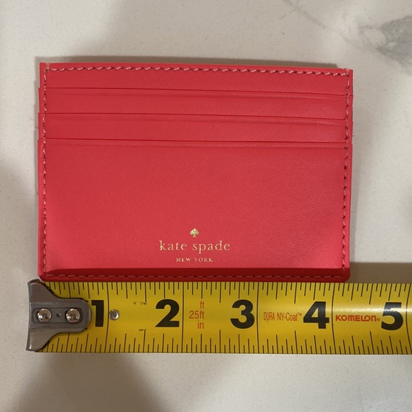 NWT - Kate Spade Pink Card Wallet - Picture 4 of 5